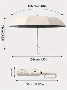 1. 全自动折叠伞，带扣，方便携带。更大、更厚、更耐用。男女通用，便携防风，双层防风设计，多种伞骨可选，手柄可选按钮式或旋转式，多种颜色可选。户外、花园、旅行必备、便携必备、沙滩必备、毕业季、毕业典礼、毕业礼物、毕业赠礼、祝贺毕业、毕业典礼、优秀毕业生、毕业派对、户外必备、旅行便携、徒步必备、露营必备、便携工具、夏季必备、夏季便携 - 彩色 - 查看 11