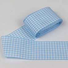 Gingham Ribbon Plaid Ribbon For Gift Wrapping Party Wedding Christmas Decoration