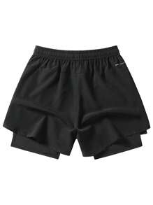 Pantalones cortos deportivos para adolescentes, de verano, con forro de malla transpirable y que absorbe la humedad