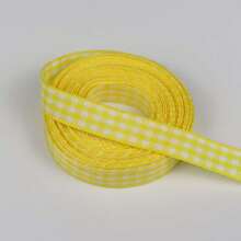 Gingham Ribbon Plaid Ribbon For Gift Wrapping Party Wedding Christmas Decoration