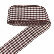 Gingham Ribbon Plaid Ribbon For Gift Wrapping Party Wedding Christmas Decoration