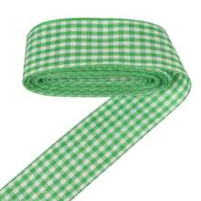 Gingham Ribbon Plaid Ribbon For Gift Wrapping Party Wedding Christmas Decoration
