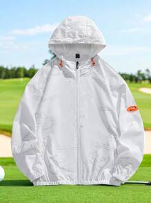 Sport- & Outdoor Anti-Pornografie-Bekleidung Outdoor-Bekleidung Frühlings- und Sommerkleidung Hoodies & Sweatshirts Aktiv-Oberteile Langarm Täglich & Lässig Laufen & Training Komfortabel Loose Tennis & Golf Hockey Reiten
