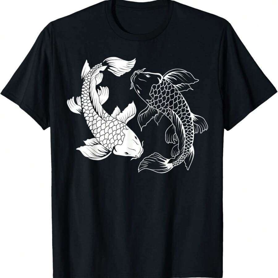 Camiseta con dibujo artístico en forma de corazón con motivo gráfico abstracto en forma de corazón