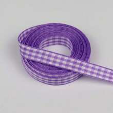 Gingham Ribbon Plaid Ribbon For Gift Wrapping Party Wedding Christmas Decoration