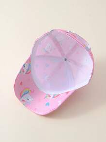 2pcs Girls Baseball Cap And Crossbody Bag Set, All Season Casual Wear, Sun Ion, Back To School Accessories - 2PC - View 11