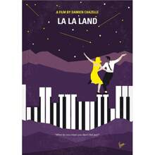 1PC Vintage La La Land Music Movie Poster Canvas Painting City Of Stars Modern Wall Art For Living Room Home Decoration No Frame