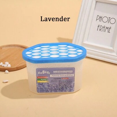 Moisture Absorber Box, Anti-Mildew, Dehumidifier, Desiccant, And Air Freshener For Indoor Cabinets, 1pc For School,Office,Household,Travel