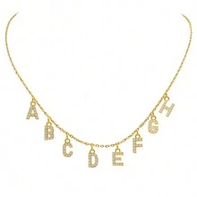 1 pièce Collier personnalisé à la mode, minimaliste, décontracté en acier inoxydable avec zirconium cubique. Cadeau idéal pour la petite amie, la mère, la famille, l'ami, la fille, pour l'anniversaire, la Saint-Valentin, la remise des diplômes, le mariage. Argent, élégant, coloré, vintage, unisexe, hipster, personnalisé, unique. Idéal pour lui, idéal pour elle, petit ami, petite amie, père, mère, famille, amis, pour les anniversaires, les remises de diplômes, les bals, les fêtes. Colliers pour femmes, fournitures scolaires, rentrée scolaire, bureau, école, salle de classe, cadeaux pour les enseignants, université, collègues, chambres d'étudiants, enseignants, garçons et filles, adolescents, élèves du collège, lycée, étudiants d'université, étudiants, première année, deuxième année, classes inférieures.