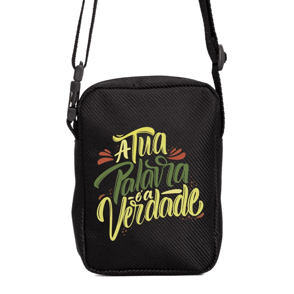 Shoulder Bag Men's Women's Christian Crossbody Bag "Your Word Is Truth" - 彩色 - 查看 1