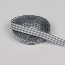 Gingham Ribbon Plaid Ribbon For Gift Wrapping Party Wedding Christmas Decoration