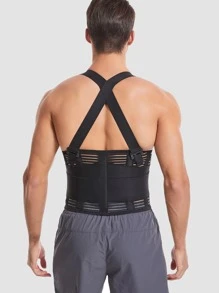 Correa para el hombro universal para hombres, con diseño cómodo y transpirable, que mejora la confianza en el Body, ligera y flexible, ideal para uso diario, oficina, deportes y ejercicio