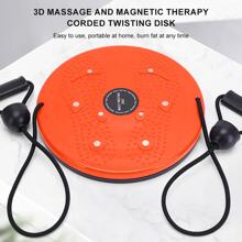 NetHong Waist Twisting Disc Body Shaping Slimming Balance Board With Rope Foot Massage - Orange - View 5