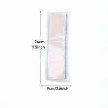 Bộ 2 miếng thảm vẽ tóc, thảm vẽ tóc nối, dụng cụ duỗi tóc, kích thước 24*9cm (9,5*3,6 inch) - Màu xanh lam - Xem 4