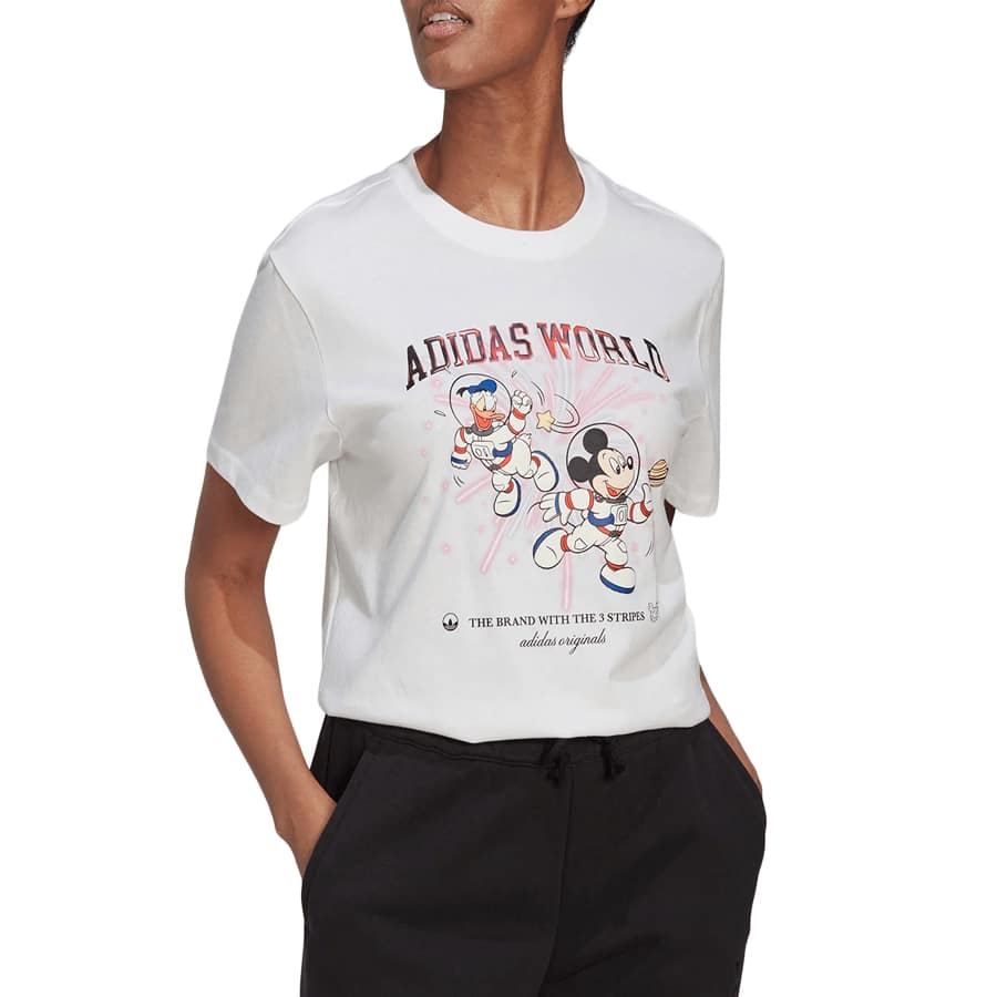 Adidas CAMISETA GRÁFICA - Branco - Ver 1
