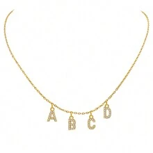 1 pièce Collier personnalisé à la mode, minimaliste, décontracté en acier inoxydable avec zirconium cubique. Cadeau idéal pour la petite amie, la mère, la famille, l'ami, la fille, pour l'anniversaire, la Saint-Valentin, la remise des diplômes, le mariage. Argent, élégant, coloré, vintage, unisexe, hipster, personnalisé, unique. Idéal pour lui, idéal pour elle, petit ami, petite amie, père, mère, famille, amis, pour les anniversaires, les remises de diplômes, les bals, les fêtes. Colliers pour femmes, fournitures scolaires, rentrée scolaire, bureau, école, salle de classe, cadeaux pour les enseignants, université, collègues, chambres d'étudiants, enseignants, garçons et filles, adolescents, élèves du collège, lycée, étudiants d'université, étudiants, première année, deuxième année, classes inférieures.