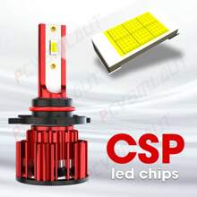 Kit de bombillas LED 9005 CANBUS súper brillantes de 18000LM para haz alto/bajo - Blanco