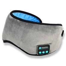 antifaz para dormir con bocinas - Gris - Ver 2