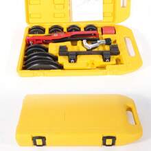 Bending Machine Hydraulic Set 6-22MM Pipe Bending Machine Pipe Bender - Yellow and Black - View 2