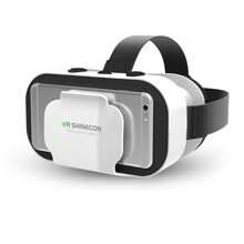 Byteuni 3D VR Glasses Virtual Reality VR Headset 3D Glasses And VR Glsses Controller Headset Helmets VR Goggles For TV, Movies & Video Games Compatible IOS, Android &Support 4.7-7 Inch(White) - Multicolor - View 5