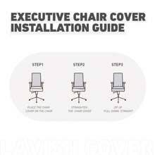 1pc Stretch Computer Office Chair Slipcovers, Waterproof Chair Covers, Chair Protector Cover For Living Room Office Home Decor