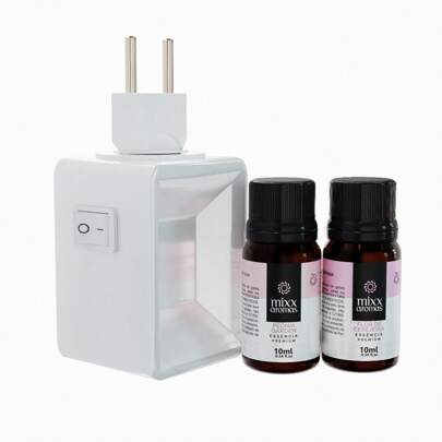 KIT AROMATIZADOR RESINA BCO MAIS 2 ESSENCIA PEONIA E FLOR DE CEREJEIRA