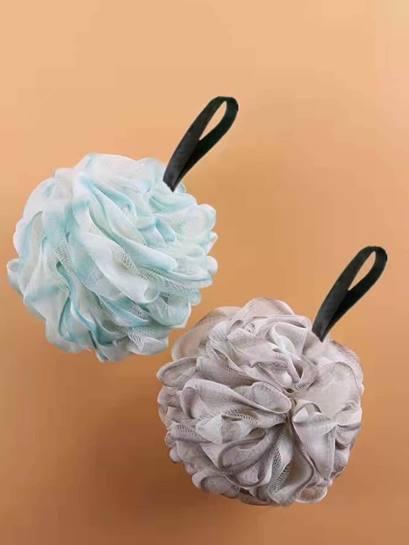 ليفة الاستحمام الكبيرة الفاخرة ثلاثية الألوان المز...