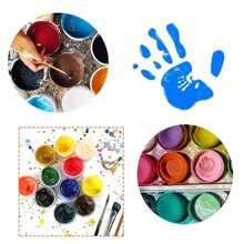 4pcs 7cm Diameter Plastic Storage Bottles With Lids, Paint/Cream/Mask Jars, Eye Cream/Face Cream Bottles, PET Transparent Sampling Containers For Cosmetics - White - View 9