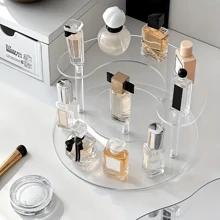 1 Set Acrylic Heart Shaped Jewelry Display Stand, Multi-Functional Crystal Jewelry Display Rack Storage Box For Perfume, Collectibles, Lipstick, Jewelry, Potted Plants Decoration - Multicolor - View 8