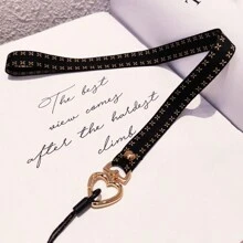 1 件心形可拆卸挂绳、电话挂绳、工作证件挂绳、教师证带、医生护士证件夹挂绳、学生证带 - 彩色 - 查看 13