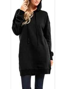 Maxi Sports Sweatshirt - Black - View 1