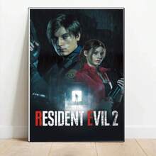1 件海报印刷品 R-Residents 电影 Evils 经典视频游戏俱乐部酒吧礼物帆布画墙壁艺术画客厅家居装饰无框架 - 彩色 - 查看 11