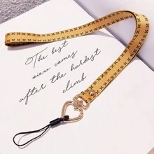 1 件心形可拆卸挂绳、电话挂绳、工作证件挂绳、教师证带、医生护士证件夹挂绳、学生证带 - 彩色 - 查看 17