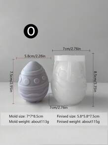 Formy do świec Love And Egg, dekoracje, formy do rzeźbienia w kształcie gwiazdek DIY, świece zapachowe, świeczniki, dekoracje do domu z żywicy, silikonowe formy do świec, nadają się również do tworzenia dekoracji z gipsu