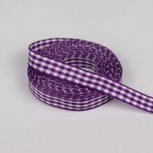 Gingham Ribbon Plaid Ribbon For Gift Wrapping Party Wedding Christmas Decoration