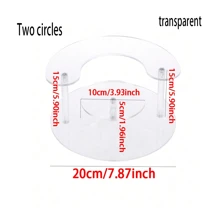 1 Set Acrylic Heart Shaped Jewelry Display Stand, Multi-Functional Crystal Jewelry Display Rack Storage Box For Perfume, Collectibles, Lipstick, Jewelry, Potted Plants Decoration - Multicolor - View 11