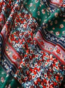 Tasseled Shawl Bohemian Elegant Style Scarf, Fashionable Colorful Striped Print Women's Silk Scarf, Lightweight Large Scarf For Spring/Summer, Versatile For Outdoor, Beach, Headwrap