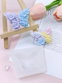 1个蝴蝶蜡烛硅胶模具，蝴蝶形状皂树脂模具，DIY手工蜡烛、香薰、粘土工艺品顶部装饰环氧树脂浇铸香薰家居装饰 - 白色 - 查看 11
