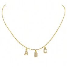 1 pièce Collier personnalisé à la mode, minimaliste, décontracté en acier inoxydable avec zirconium cubique. Cadeau idéal pour la petite amie, la mère, la famille, l'ami, la fille, pour l'anniversaire, la Saint-Valentin, la remise des diplômes, le mariage. Argent, élégant, coloré, vintage, unisexe, hipster, personnalisé, unique. Idéal pour lui, idéal pour elle, petit ami, petite amie, père, mère, famille, amis, pour les anniversaires, les remises de diplômes, les bals, les fêtes. Colliers pour femmes, fournitures scolaires, rentrée scolaire, bureau, école, salle de classe, cadeaux pour les enseignants, université, collègues, chambres d'étudiants, enseignants, garçons et filles, adolescents, élèves du collège, lycée, étudiants d'université, étudiants, première année, deuxième année, classes inférieures.