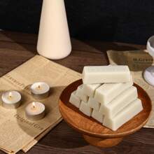 20/10/5/2/1pc 1oz Pure Natural Beeswax Blocks, No Additives, Suitable For Homemade Candles, DIY Lotions, Home Polishing, Jewelry Making, Etc.