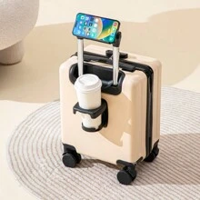 Petite valise de 14 pouces 20*30*40cm, bagage à main de trolley, bagage à main pour les compagnies aériennes léger et à code, valise rigide