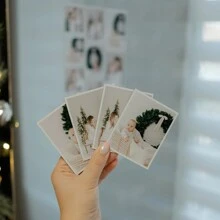 Custom Photo Magnets, Personalized Picture Magnet For Dishwasher, Wedding Invitation Magnets, Customized Photo Prints For Home Decor, Souvenirs For Anniversary And Birthday - Multicolor - View 6