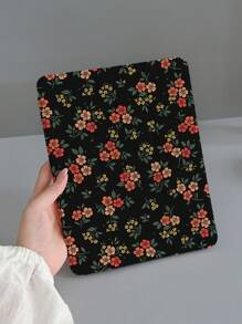 1pc Arts & Crafts Small Floral Pattern Soft TPU Full Edge Protective Case Compatible With IPad Mini 6/9.7/10.2/10.5/Air 4/Air 5/10th/10.9/Pro 11"/Air 11(M2)/Pro 11(M4) 2024, Drop-Proof - Multicolor - View 2