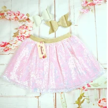 FALDA DE LENTEJUELAS - Rosa - Ver 2