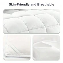 JustLet Comforter Duvet Insert All Season Comforters Full Size With Corner Tabs Machine Washable Down Alternative Quilted Bed