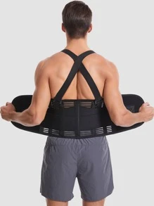 Correa para el hombro universal para hombres, con diseño cómodo y transpirable, que mejora la confianza en el Body, ligera y flexible, ideal para uso diario, oficina, deportes y ejercicio