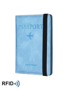 BATSIOE RFID Travel Wallet, Slim Multifunctional Passport Holder, Anti-Theft Passport Wallet, Lightweight Travel Document Card Case Travel Essentials School Back To School School Supplies Holiday Holiday Essentials Vacation Accessories Passport Cover - View 3