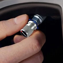 Tampas de Válvula de Ar para Pneus de Carro, Liga de Alumínio, Tampas de Pneu Substitutivas para Toyota, Mitsubishi, MG