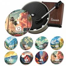 带图片的定制空气清新剂、个性化汽车空气清新剂、双面定制汽车空气清新剂、汽车出风口装饰、定制汽车配件空气清新剂礼物生日毕业、多功能、耐用、装饰性、可重复使用、精致、时尚、高品质、色彩鲜艳、现代、定制、个性化、独特、家居清新 - 彩色 - 查看 10