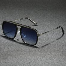Unisex Fashionable PC Frame Large Lens Sunglasses, Suitable For Outdoor, Driving, Cycling, Fishing, Party, Travel, Business